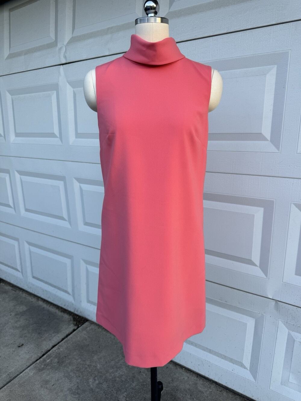 Alex Marie Mini Dress Peach Pink Sz 4 Or S Classy Old Money Style